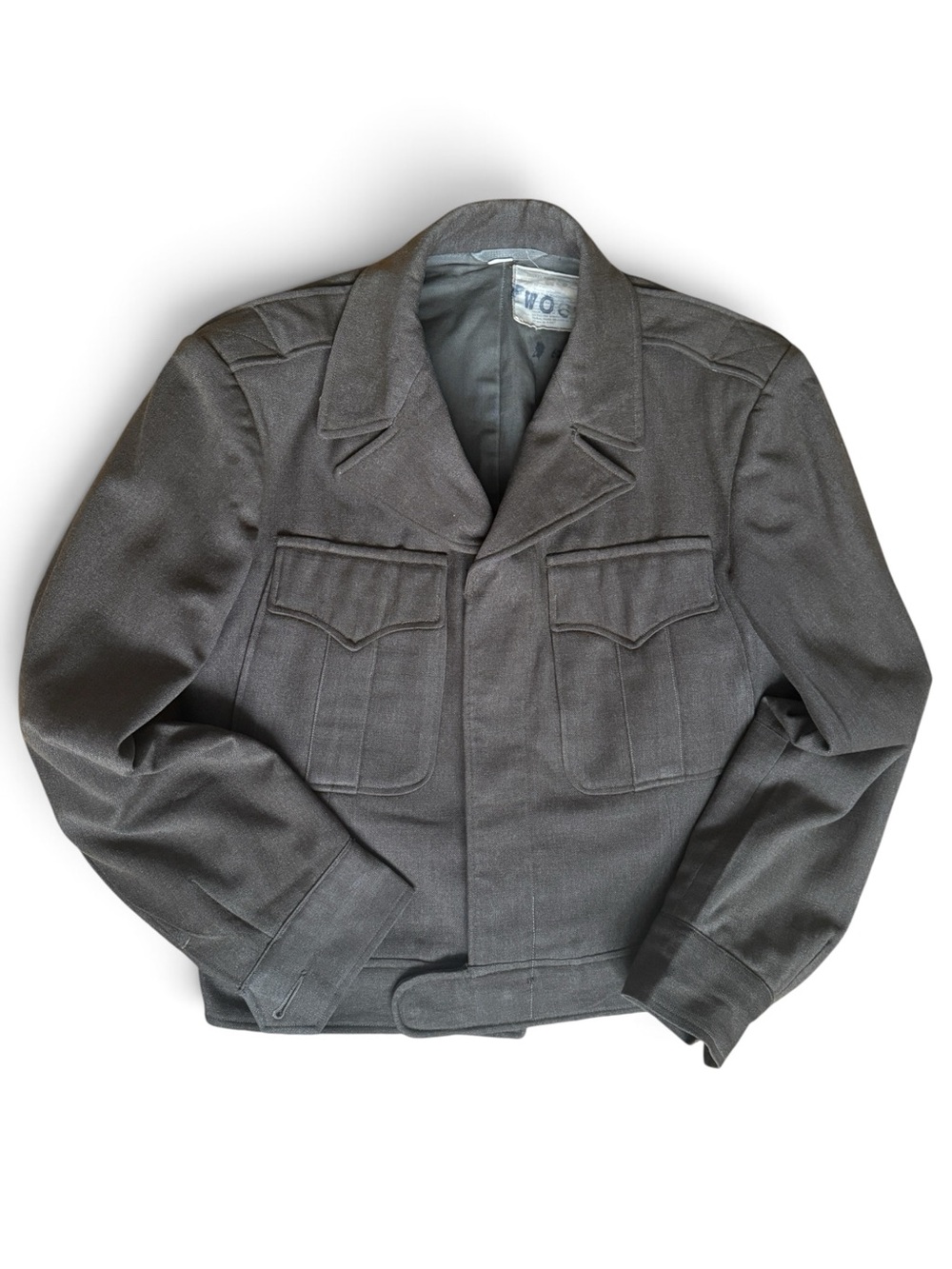 WWII US Army Ike Jacket 36R 1940s M-1944 Wool Military | Men’s Small S